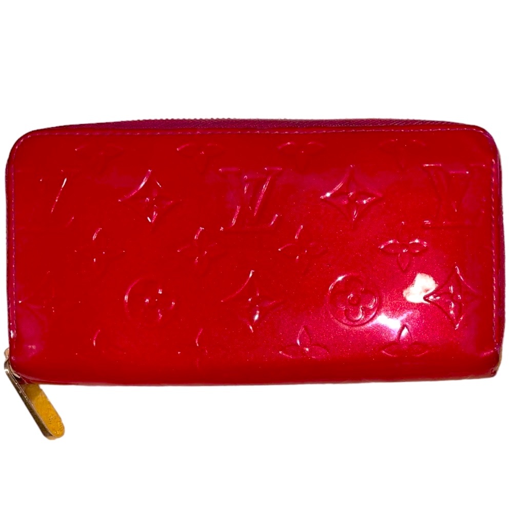 Louis Vuitton Red Embossed Wallet - Picture 3 of 16